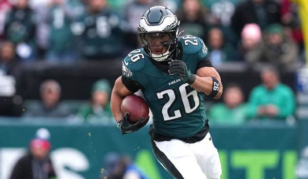 Use the BetMGM bonus code to sign up and bet on Saquon Barkley and the Eagles vs. Chiefs in the Super Bowl.