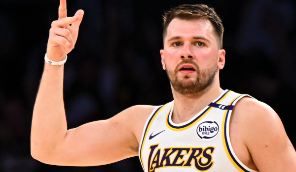 Here's how to sign up with the Caesars Sportsbook promo code and bet on Luka Doncic and the Lakers in the NBA today.