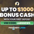 Register with the Underdog promo code LABSNEWS and claim up to $1,000 in bonus cash for MLB, Club World Cup, and WNBA picks.