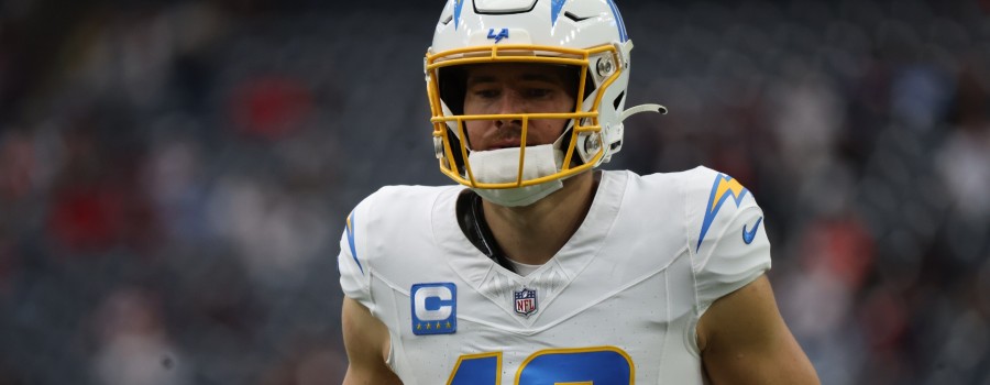 Register with the bet365 bonus code LABS365 to claim $150 in bonus bets or a $1K First Bet Safety Net for any NFL Hall of Fame Game bets, like ones on Justin Herbert.