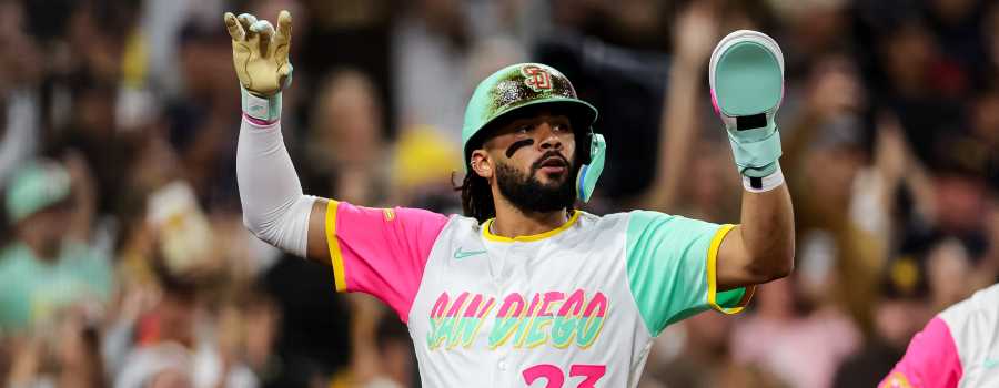 Register with the BetMGM bonus code FLNEWSGET and claim $150 in bonus bets for Monday sports and bets on Fernando Tatis Jr. from the Padres vs. Diamondbacks MLB game.