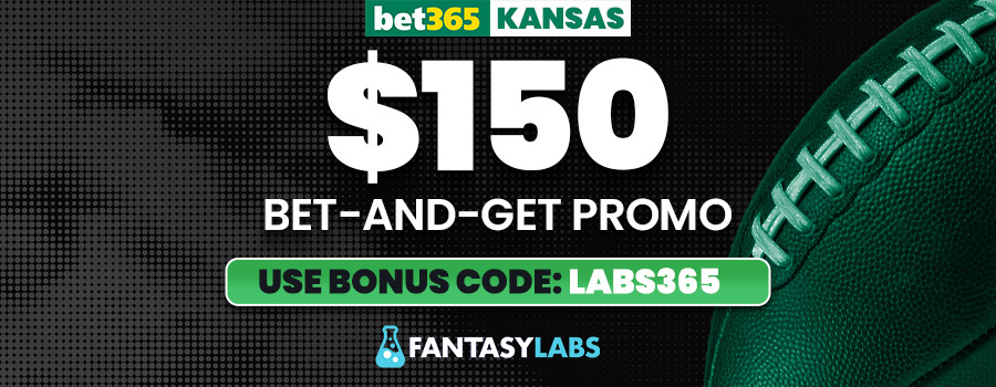 Register now with the bet365 Kansas bonus code LABS365 to claim $150 in bonus bets today.