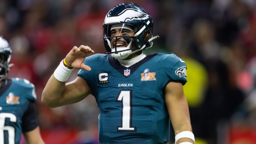 Register with the Caesars Sportsbook promo code LABSNEWS20X to claim 20 100% Profit Boost Tokens and bet on the NFL and Jalen Hurts.