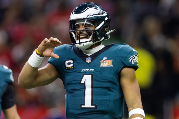 Register with the Caesars Sportsbook promo code LABSNEWS20X to claim 20 100% Profit Boost Tokens and bet on the NFL and Jalen Hurts.