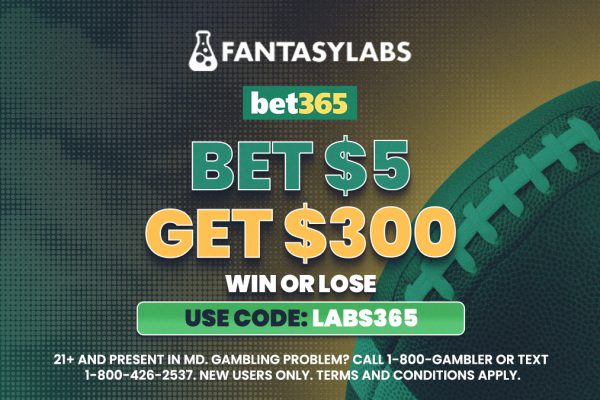 Register with the bet365 bonus code LABS365 and get $300 in bonus bets for any game today.