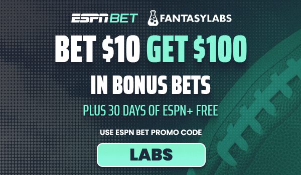 Register with the ESPN BET promo code LABS and claim a $100 bet-and-get offer for Commanders vs. Packers TNF in the NFL.