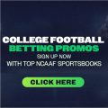 Register with the best college football betting promos and claim over $3,000 in value for any bets today.