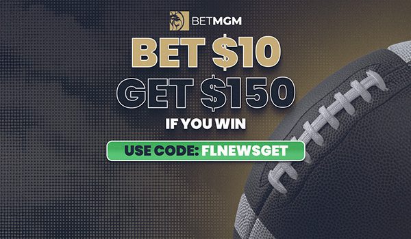 Register with the BetMGM bonus code FLNEWSGET to claim $150 in bonus bets for any game, including the Seahawks vs. Cardinals TNF matchup.