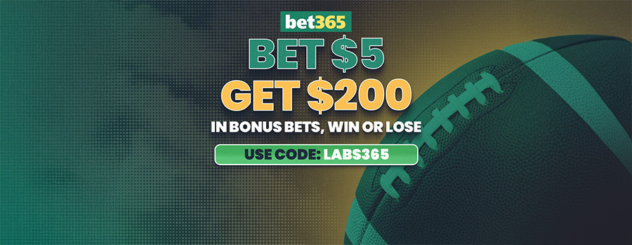 Register with the bet365 bonus code LABS365 to claim $200 in bonus bets for any CFB game, including TCU vs. Arizona State.