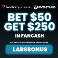 Sign up with the Fanatics Sportsbook promo code LABSBONUS to claim $250 in FanCash for 49ers vs. Rams TNF.