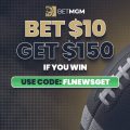 Sign up with the BetMGM bonus code FLNEWSGET to claim $150 in bonus bets for any available game today, including Dodgers vs. Brewers.