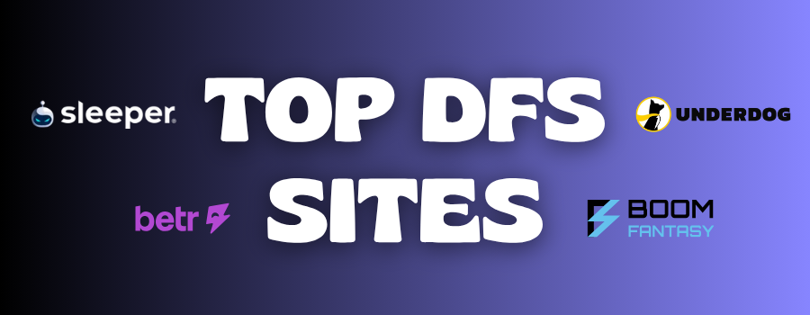 top dfs sites and apps, including underdog, sleeper, betr, dabble, boom