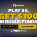 Register with the Underdog promo code LABSNEWS to claim a $100 bonus offer for any available game today.