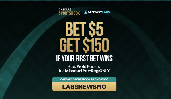 Sign up with the Caesars Sportsbook promo code LABSNEWSMO to claim a $150 bonus offer for the MO sports betting launch on Dec. 1.