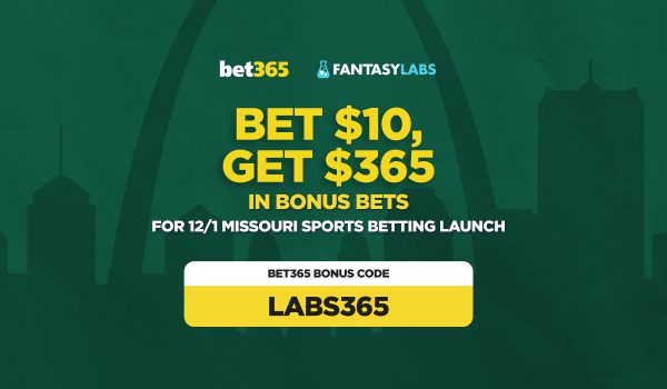 Sign up with the bet365 Missouri bonus code LABS365 and claim a $365 bet-and-get offer for the MO sports betting launch.