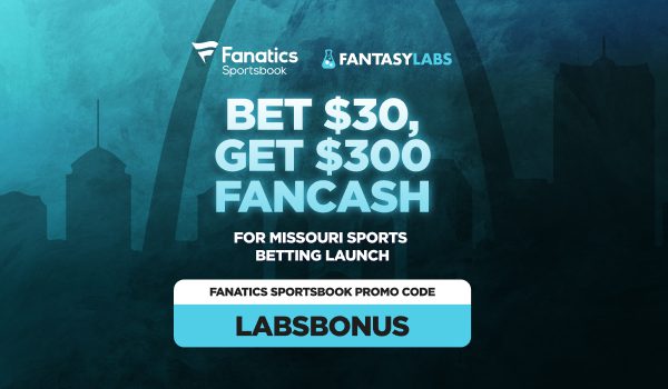 Register with the Fanatics Sportsbook Missouri promo code LABSBONUS to claim a $300 bonus offer for any game today.