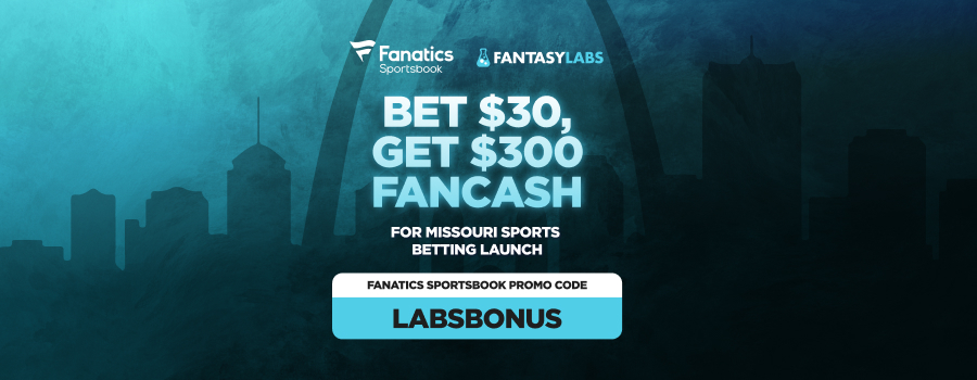 Register today with the Fanatics Sportsbook Missouri promo code LABSBONUS to claim a $300 in bonus bets offer.