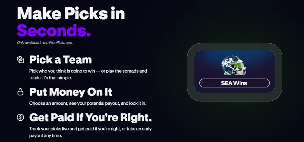 Make Picks at PrizePicks Predict in Seconds: 3 steps to make a pick