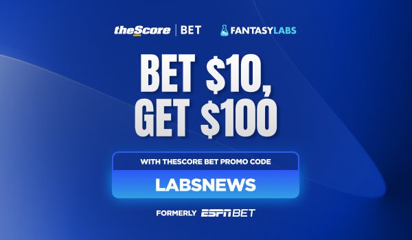 Sign up with theScore Bet promo code LABSNEWS to claim a $100 bonus offer for NBA and CFB games.