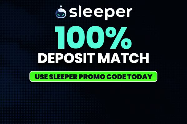 Register now with the Sleeper promo code LABSBONUS to get a $20 no deposit bonus, and a 100% deposit match, up to $100 in bonus cash.