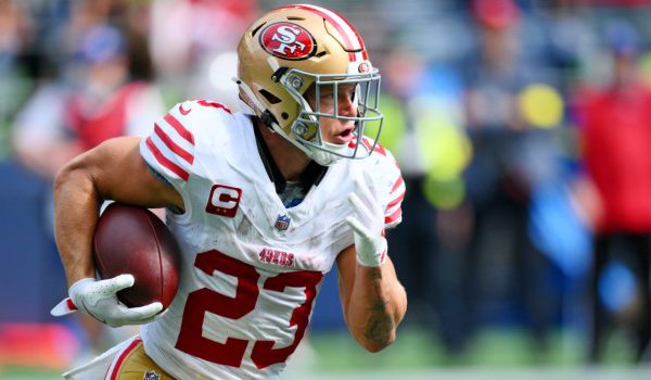 Register with the best NFL DFS promos to make picks on Christian McCaffrey and the Divisional Round today.