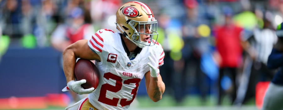 Register with the best NFL DFS promos to make picks on Christian McCaffrey and the Divisional Round today.