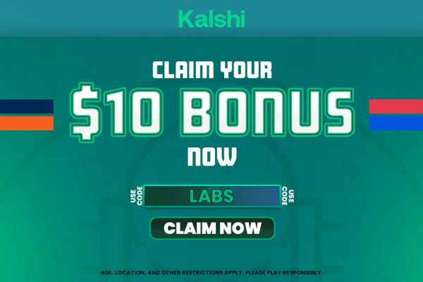 Use the Kalshi promo code LABS to claim a $10 bonus for Seahawks vs. Patriots for Super Bowl LX.