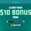 Sign up with the Kalshi promo code LABS to unlock a $10 new user offer.