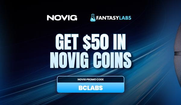 Sign up with the Novig promo code BCLABS, trade $5, and unlock $50 in novig Coins today.