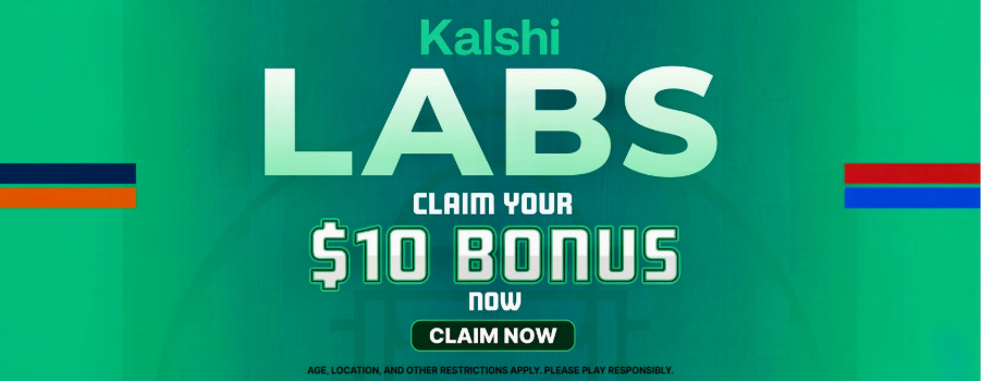 Claim a $10 bonus with the Kalshi promo code LABS and make 76ers vs. Pistons NBA predictions.