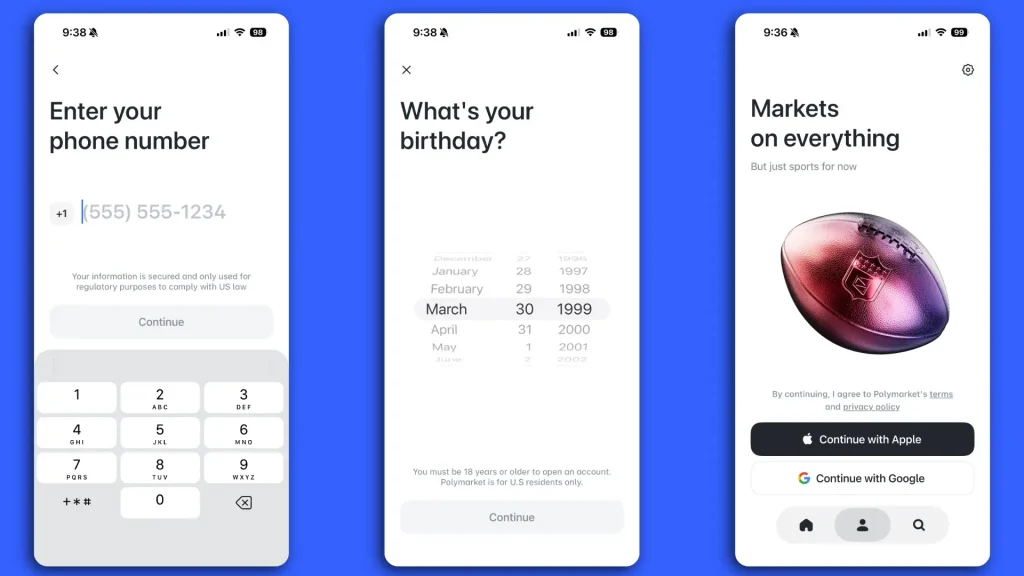 polymarket invite code registration flow