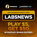 Use Underdog promo code LABSNEWS and play $5 to get $50 in Fantasy Bonus Entries on April 10, 2026.