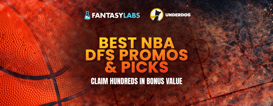 Use the best NBA DFS promos to make picks on playoff games today.