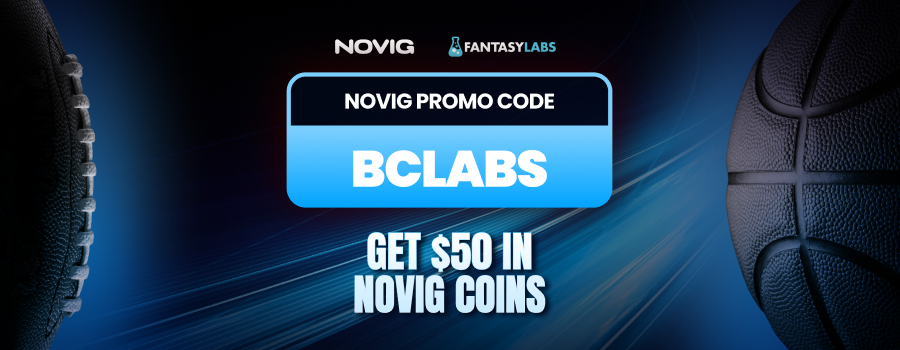 Sign up with the Novig promo code BCLABS for a $50 bonus.