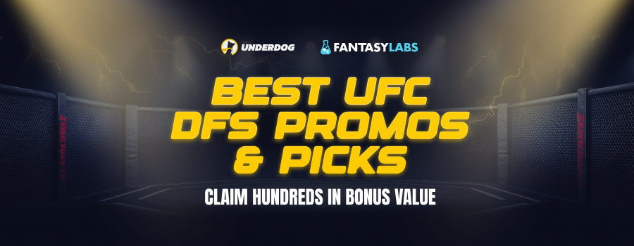 Check out the best UFC DFS promos and make picks on UFC 328: Chimaev vs Strickland.