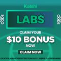 Use the Kalshi referral code LABS and get a $10 bonus for Thunder vs. Sours today.