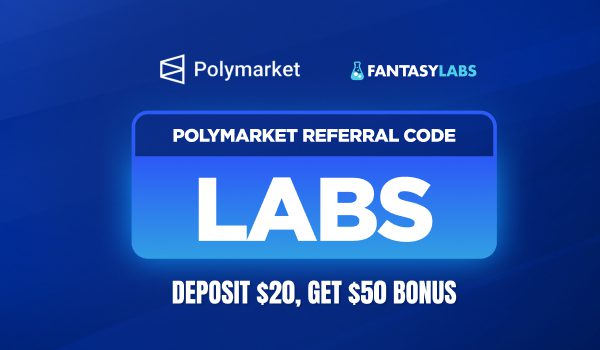 Register with the Polymarket referral code LABS to collect a $50 bonus for Spurs vs. Knicks at 8:30 p.m. ET on ABC.