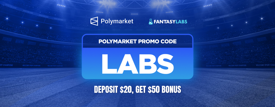 Use Polymarket referral code LABS and deposit $20 to get a $50 trading bonus.