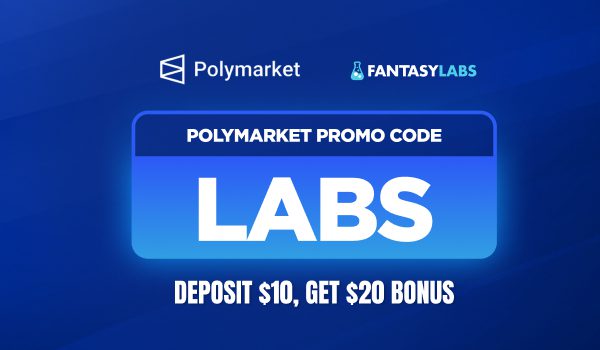 Register for an account with the Polymarket MLB promo code LABS, fund your profile with $10, and unlock $20 in bonus funds.