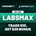 Register with the ProphetX promo code LABSMAX to claim a $20 bonus offer for Yankees vs. White Sox at 7:40 p.m. ET on Prime Video.