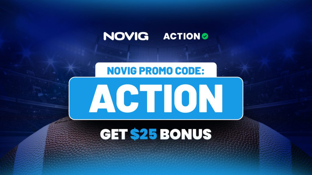 Novig promo code BCLABS offer for Giants vs. Rams on Monday Night Football Week 2.