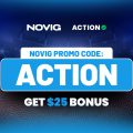 Novig promo code BCLABS offer for Giants vs. Rams on Monday Night Football Week 2.